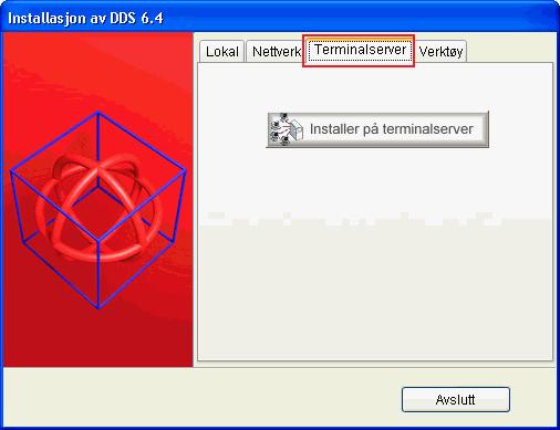 29.08.2007 3 DDS-CAD 6.4 Lås for terminalserver Hvordan installere på TerminalServer Nettverkslåsdrivere må installeres separat, se egen beskrivelse for dette.
