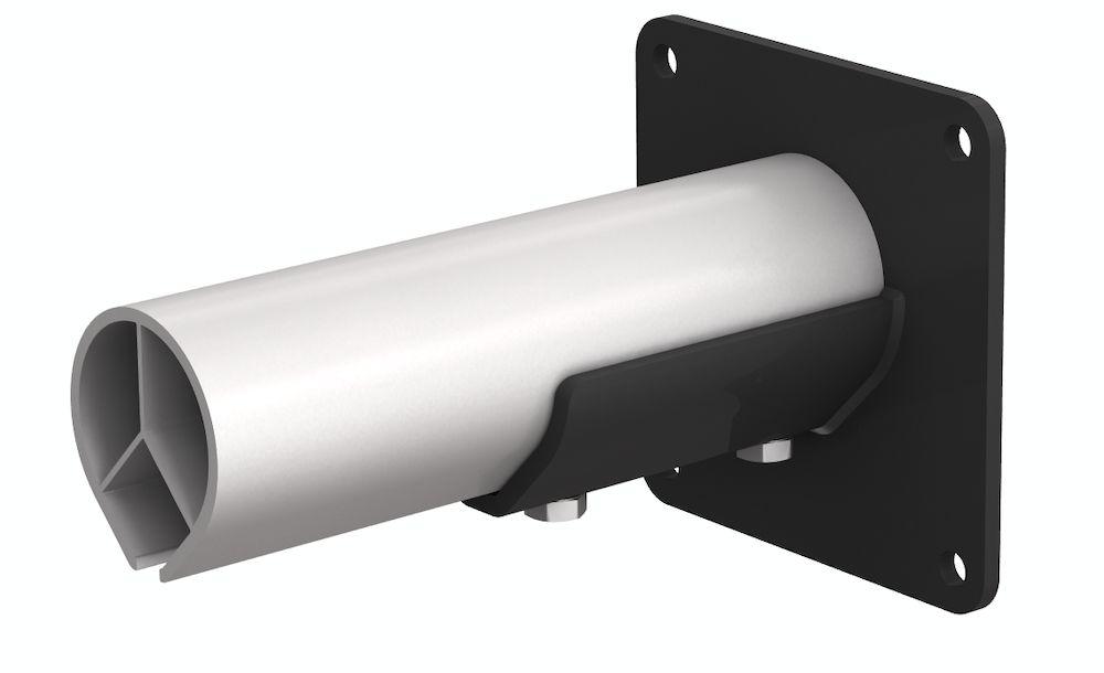 70502644 FX2-Ceiling cover plate-plus, Cover false/dropped ceiling opening caused by tube. 70377045 FX2-Wall BRKT kit-flat-l190-black. Complete mounting kit, with flat wall bracke,190 mm (7.