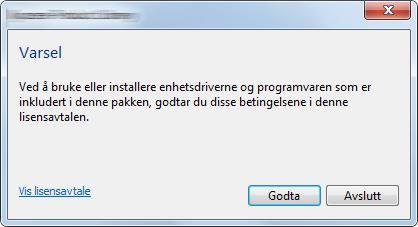 Klargjøring for bruk 7 Fullfør installasjonen. Når Programvaren er klar til bruk vises, kan du bruke programvaren. For å skrive ut en testside, klikker du på Skriv ut en testside og velger maskinen.