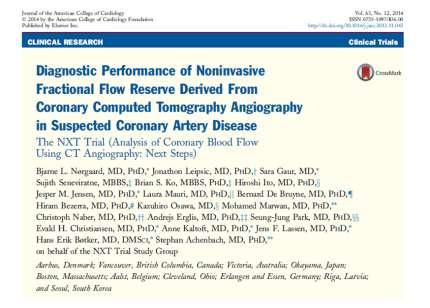 Kliniske studier har vist at CTFFR korrelerer godt med invasivt målt FFR målt. Øker spesifisiteten til CT vurdert opp mot invasivt målt FFR.