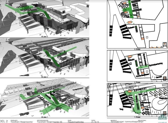 Figur 8: Plan 3 som viser forslag til