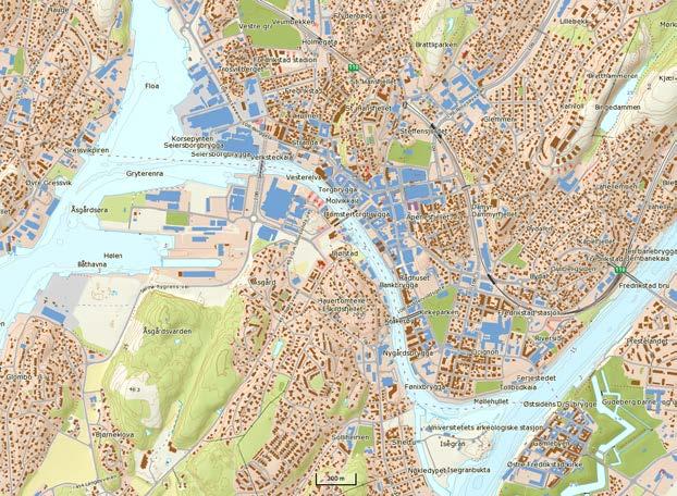 Figur 26: Fredrikstad, kartet er hentet fra nor