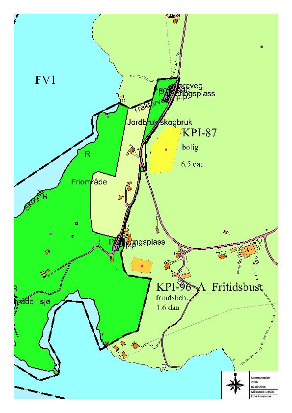 Natur Samfunn KU OG ROS-ANALYSE KPI 87 Osnes 3 Føreslått føremål: Bustad Føremål i dagens plan: LNF Gards- og bruksnummer: 014/006 Arealstorleik: 6,5 Forslagsstillar: Kort skildring: Olav Vik