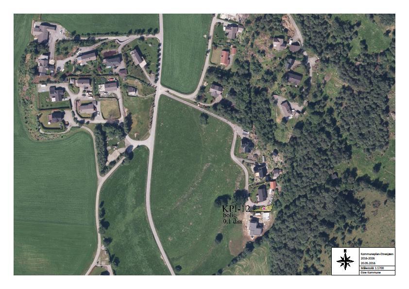 Natur Samfunn KU OG ROS-ANALYSE KPI 12 Rygg Føreslått føremål: Bustad Føremål i dagens plan: LNF Gards- og bruksnummer: 044/001, 044/059 Arealstorleik: 1,2 daa Forslagsstillar: Kort skildring: Rygg,