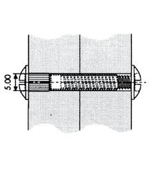 Forniklet 14 mm 10 mm Stk