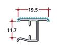 Farge Beskrivelse Høyde Enhet 1561205 «Rustfri» Sokkelkobling fleksibel 140 mm Stk 1561304 «Rustfri» Sokkelkobling fast 140 mm Stk 1561403 «Rustfri» Sokkel overgangslist