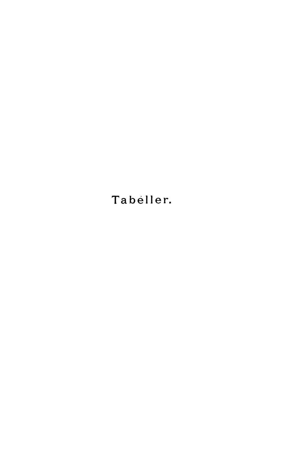 Tabéller