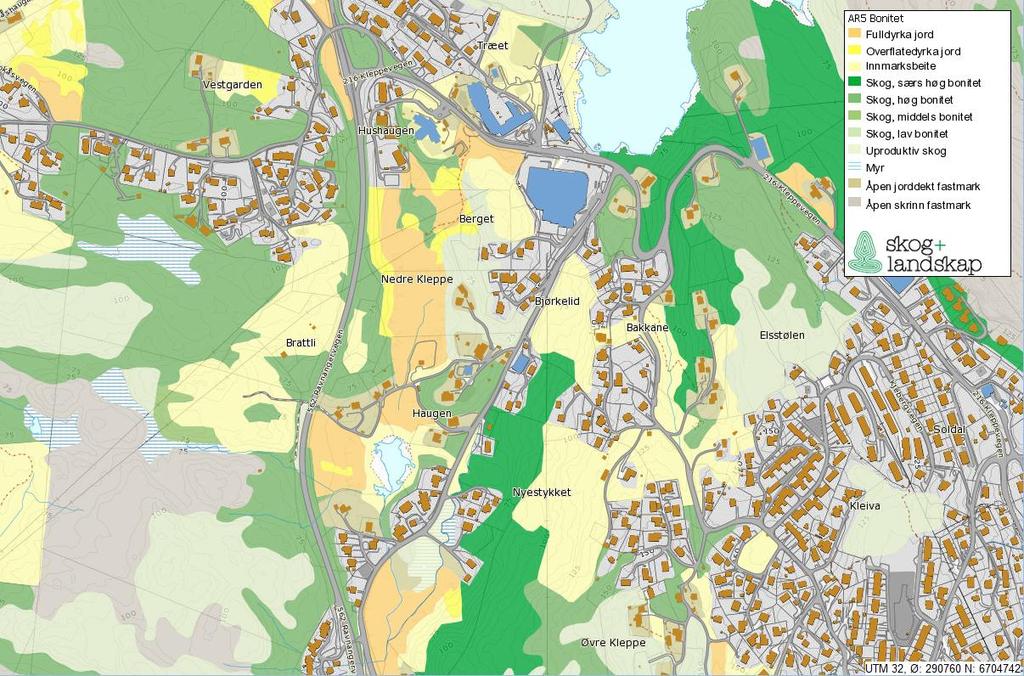 Lokalisering og naturgrunnlag 3.2.