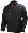 Trekksnorjustering av hetten 74012 LEON JACKET 970 DARKGREY,