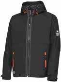 HELLY HANSEN WORKWEAR 2017 71042 ANTWERPEN JKT BLACK X 100% Polyester - 175 g/m² EN 343 3,3 vanntett/puster 100 % polyester 175 g/m² Vann-, vindtett og ventilerende Helly Tech -materiale Heltapet