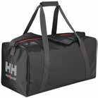 HELLY HANSEN WORKWEAR 2017 79565 DUFFEL BAG 90 L 993 530 RACER BLUE, BLACK, 993 BLACK/YELLOW STD 100% Nylon 100 % nylon Vannavstøtende og vindtett stoff En utvendig lomme med glidelås To