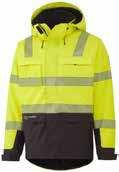 YELLOW/CHARCOAL S-4XL 87% Polyester, 13% Cotton - 315g/m² Helly Tech Performance EN ISO 20471 klasse 3 EN 343 3.