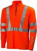 HELLY HANSEN WORKWEAR 2017 ESBJERG 75019 ESBJERG POLO ZIP 260 EN20471 ORANGE, 360 EN20471 YELLOW S-4XL HH Active 54% Polyester 46% Polypropylene EN ISO 20471 klasse 3 EN 13758-2 UV-beskyttelse UPF