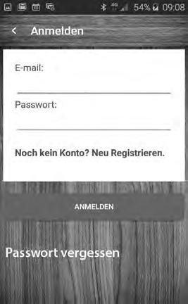 Bruk e-postadressen og passordet du har angitt under registreringen. I neste skritt legges MyHobby koden inn. Foreta registreringen som vist på bilde 4. E-postadresse: Passord: Ingen konto ennå?