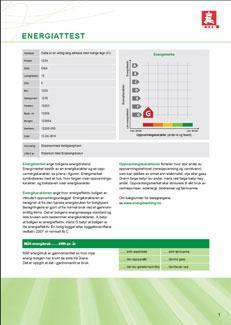 Lokal energiutredning Berlevåg kommune 2013 23 Energiattest NVE har utviklet et energimerkesystem som skal benyttes for energimerkingen og energivurderingen.