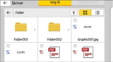 4. Utskrift Slik bruker du Utskrift/skanning (minnelagringsenhet)-funksjonen (når du bruker smart-betjeningspanel) Oppbevar SD-kort og USB-minneenheter utilgjengelig for barn.