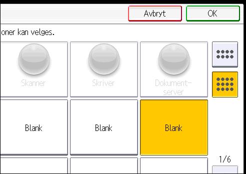 Slik bruker du [Startskjermen] (når du bruker standard betjeningspanel) 8. Trykk på [OK]. 9.