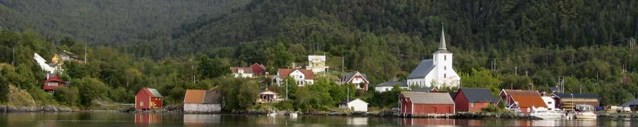 GAMLE HUS DA OG NÅ Stavang var tidligere kommunesenter i Bru herred.