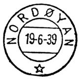 Navnet endret til Nordøyan fra 01.07.1939. Fra 01.02.1972 ble poståpneriet omgjort til sesongbrevhus med årlig sesong fra 01.02. til 30.04.