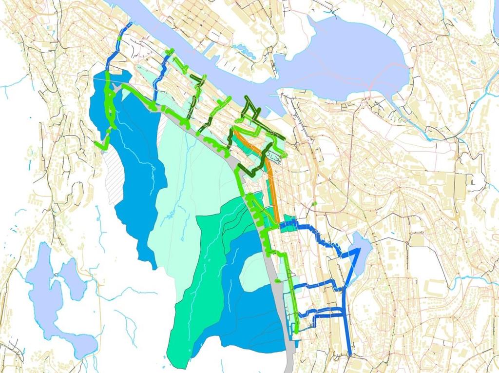 Vi må lage et nytt overvannssystem og separere overvann fra spillvann (fellessystem).