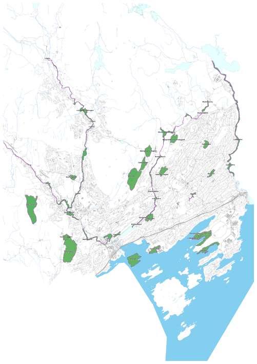 Blågrønn infrastruktur Sikre nye områder for grønne