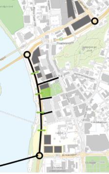 Elverum byområde Handelsanalyse Elvebredden har et potensial. Mange norske byer bygger sentrum ut mot elvebredd og elvepromenader.