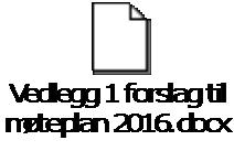 SAKSUTREDNING: Fakta i saken med vurdering: Forslag til møteplan for Plan- og byggekomiteen er satt opp med utgangspunkt i møteplanen for Formannskap og Kommunestyre som ble vedtatt 18.11.2015.
