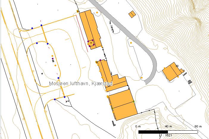 Mosjøen lufthavn Kjærstad Risikoreduserende tiltak i barrieredokumentet: Sårbarhetsnivå 2.