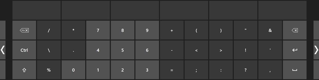 4.2.3.7.2 Aktivere en Oppgave med en tast på tastaturet i stedet for en bryter. Ved å velge F12 tastaturknapp,, på et tilkoblet tastatur, aktiverer du oppgavevalget.