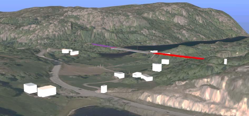 2 Bjellandsvannet- Eikeråsheia Omfanget av ny E39 vil knytte seg til inngrep i sørvestenden av friluftsområdene ved Bjellandsvannet og tunnelpåhugg i Eikeråsheia.