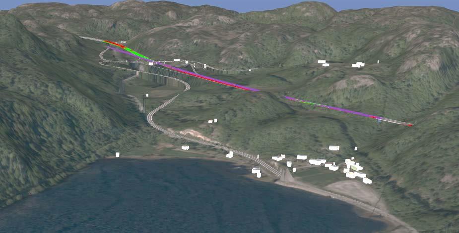 grendene langs fjorden, samt for friluftslivet både på og langs Lenefjorden. Dette både ut fra mindre nærføring, støy og barrierevirkning.