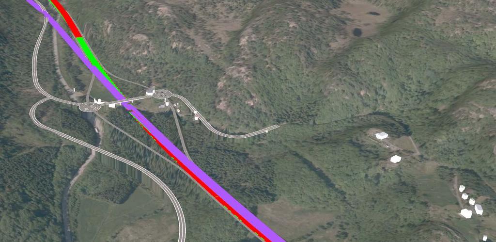 4 Flaten Omfanget av ny E39 vil knytte seg til ny trasé gjennom hogstflata opp mot Flaten, hvor grenda vil bli berørt av alle alternativene.