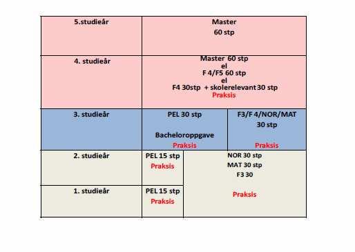 Bakgrunnsnotat for valg av modell GRUNNSKOLELÆRERUTDANNINGER ved UiS Institutt for allmennlærerutdanning og spesialpedagogikk har drøftet framtidige modeller for de to nye grunnskolelærerutdanningene.