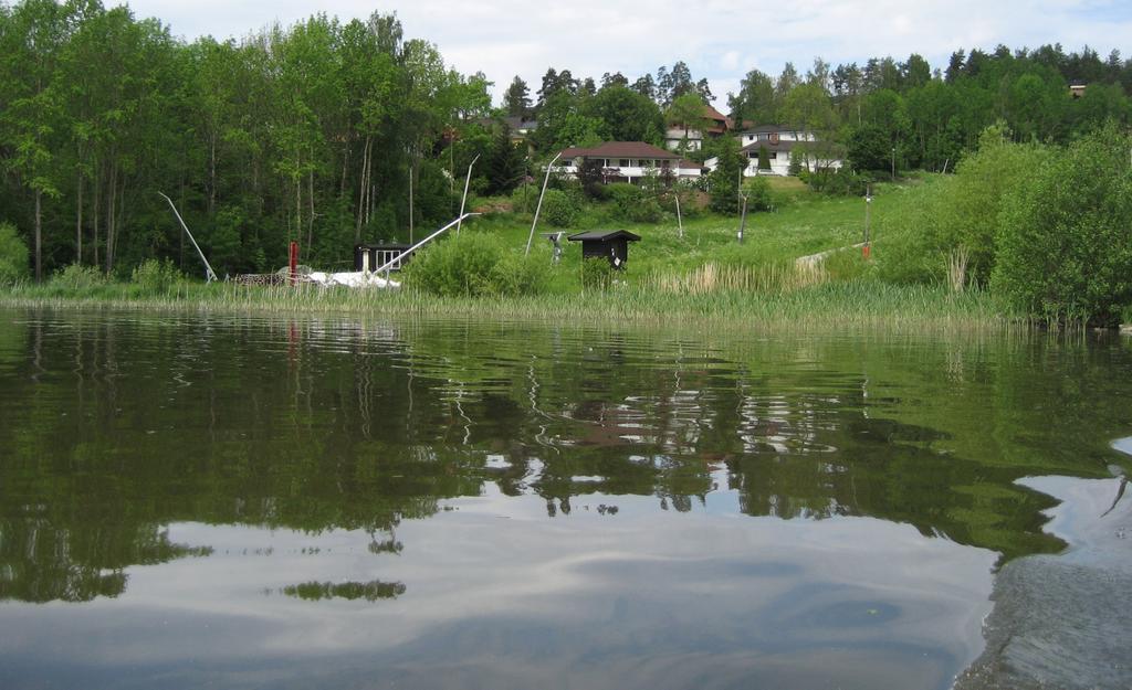 9 Miljøtilstand i Kolbotnvannet Konsentrasjonen av total fosfor i Kolbotnvannet bedret seg fra begynnelsen av