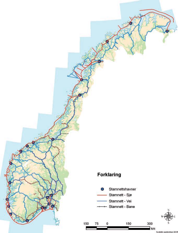 Fordeler ved sjøtransport Sjøtransport er den billigste måten å skape økt kapasitet og mindre slitasje på veiene. Mindre ulykker mindre kø NTP godsanalyse: overføringspotensialet anslås til 5 7 mill.