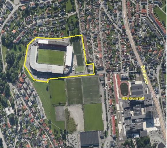 Plan-ID 63510000 Forslag til mindre endring av detaljplan, fremleggelse til vedtak Kort om planforslaget Tippetue Arkitekter AS fremmer på vegne av Brann Stadion AS forslag til mindre endring av