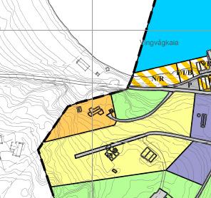 Side 4 av 7 Utsnitt plan godkjent i K-sak 27/14 Utsnitt planforslag dat. 09.12.14 Planforslaget innebærer også forslag om endring av - Fritidsbebyggelse - i bestemmelsene til reguleringsplanen.