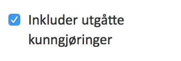 7.2) Filtrer ditt søk Det finnes flere søkefilter du kan bruke for å