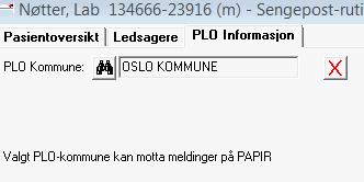 EDI/PAPIR PLO-kommune «Annen PLO kommune»