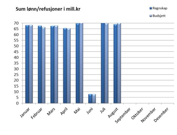 3.3.4 Rådmann, politisk og fellesområdet Aktivitet og økonomi for rådmann og politisk rapporteres i kapittel 4 og kun fellesområdet kommenteres nedfor.