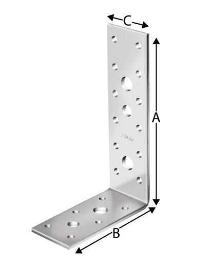 BYGGBESLAG 14/9 2017 04 VINKEL 35350/55365/40412: Fremstilt av varmforsinket (20 µm)