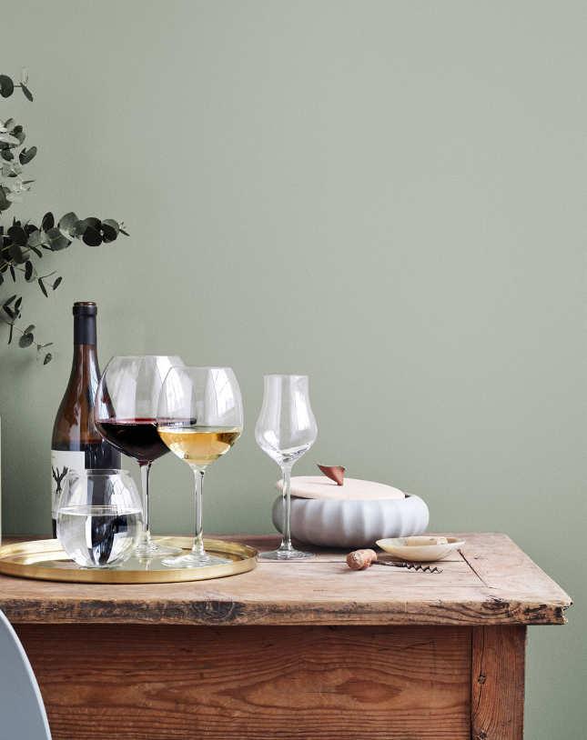 ROSENDAHL Glasserien Premium av Tom Nybroe Glass fra Premium-serien fås til vin, champagne, øl, dramme og vann. Rødvinsglass 93 cl, 2 stk.