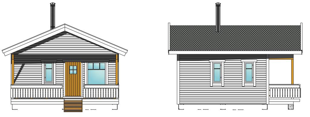 Sauna 32 kvm ( 5,1 x 6,0 m )