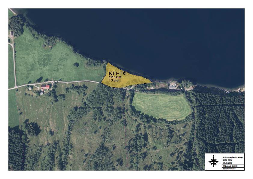 Natur Samfunn KU OG ROS-ANALYSE KPI 105 Sande Føreslått føremål: Fritidsbustader Føremål i dagens plan: LNF Gards- og bruksnummer: 070/002 Arealstorleik: 7,9 daa Forslagsstillar: Sævareid, Eli Kort