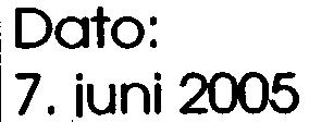 juni 2005 ' Eksamensoppgaven består av: