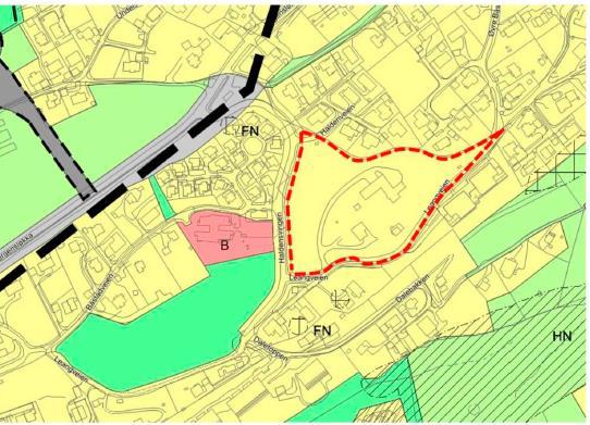 Revisjon kommuneplan Nye innspill og revisjon av tidligere innspill Øvre Båstad gård gbnr 48/44 Innspill fra ABBL Asker og Bærum Boligbyggelag Ønsker å sette i gang utbygging før E18 utbygging