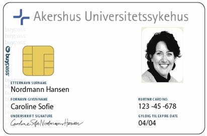 Bruksområder ansattkort (eksempel fra AHUS) Bruk av sertifikat/id Pålogging lokalt - Microsoft nettverk (Chip med sertifikat fra lokal CA) Pålogging fjernarbeidsplass (Chip med sertifikat fra lokal