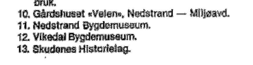 Haugesund museum endret navn i denne perioden til Karmsund folkemuseum, og var regionmuseum for Nord-Rogaland fra 1970-tallet. I forhold til å overta bygninger var dette altså en ekspansiv periode.