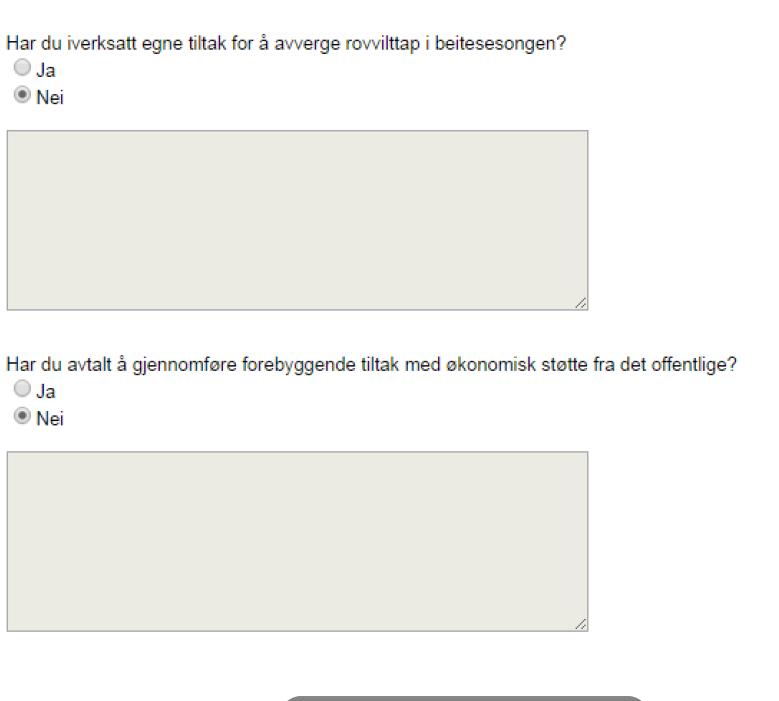 Skriv mer! Vi ser at mange fyller ut skjema med minimumsopplysninger. Få med faktaopplysninger: Drifta (koppelam, puljeslipp, bruk av seterkve, radiobjøller m.m.) Hendelser (dato/ tid og sted, unormale hendelser, uro i flokken, søyer og lam fra hverandre, sein/vanskelig sank, sank på nye områder m.