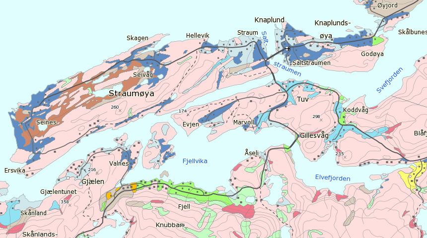 etablere større grunnvannsuttak verken på Seines eller i Gillesvåg og Koddvåg (figur 1).